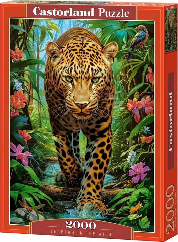Castorland Puzzle 2000 Leopard in the Wild CASTOR