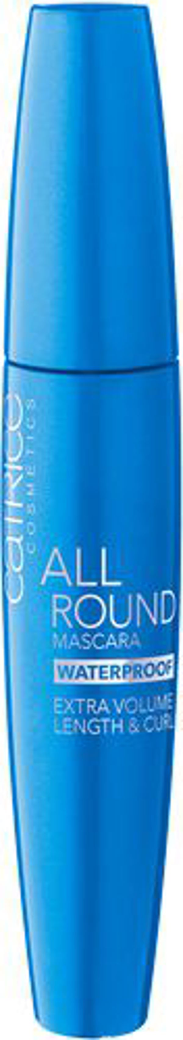 Catrice All Round Mascara Extra Volume Αδιάβροχη αδιάβροχη μάσκαρα 010 Blackest Black 11ml 1452298 4250035228290
