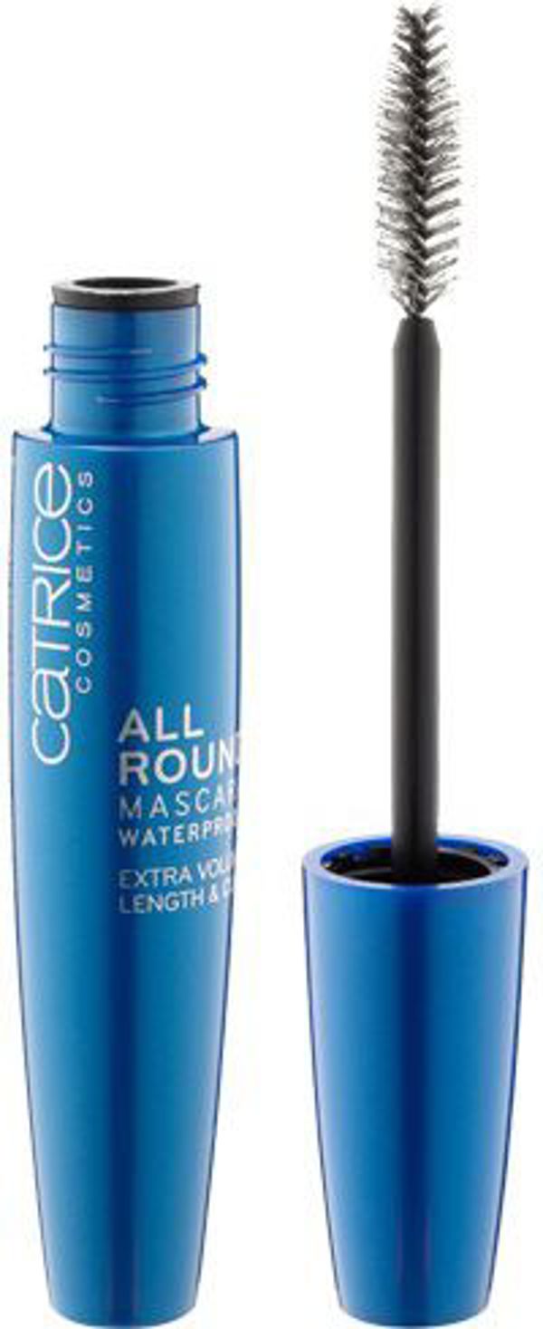 Catrice All Round Mascara Extra Volume Αδιάβροχη αδιάβροχη μάσκαρα 010 Blackest Black 11ml 1452298 4250035228290