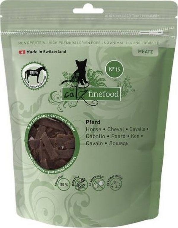 Catz Finefood Catz Finefood Meatz N15 Λιχουδιά για Γάτες Άλογο 45g