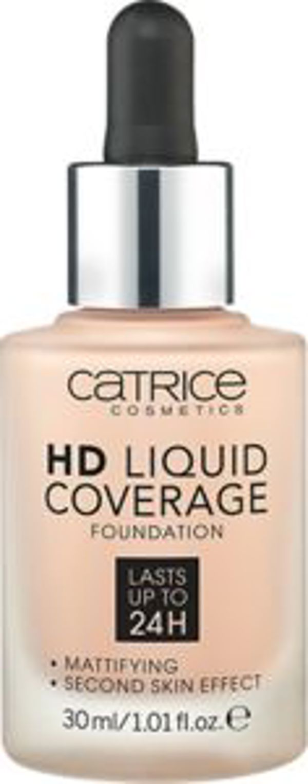Catrice HD Liquid Coverage υγρό foundation 010 Ανοιχτό Μπεζ 30ml 1197349 4250947598283