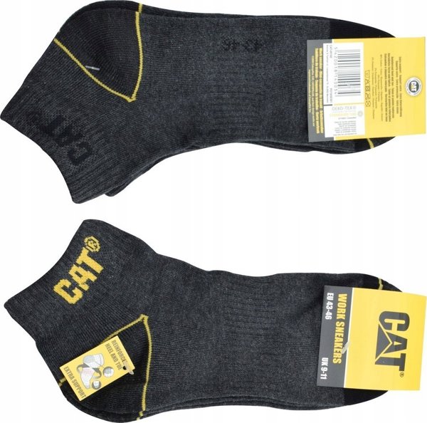 CAT Male socks CAT ZCM0571 gray 43/46 3pr