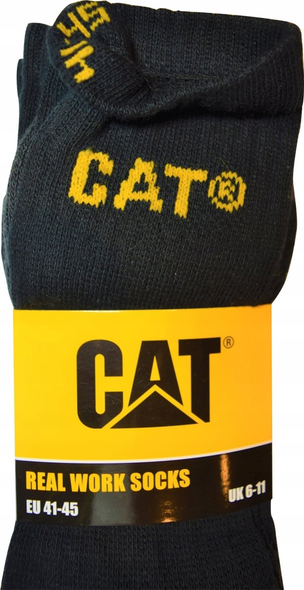 CAT Male socks CAT DYP393 black 41/45 3pr
