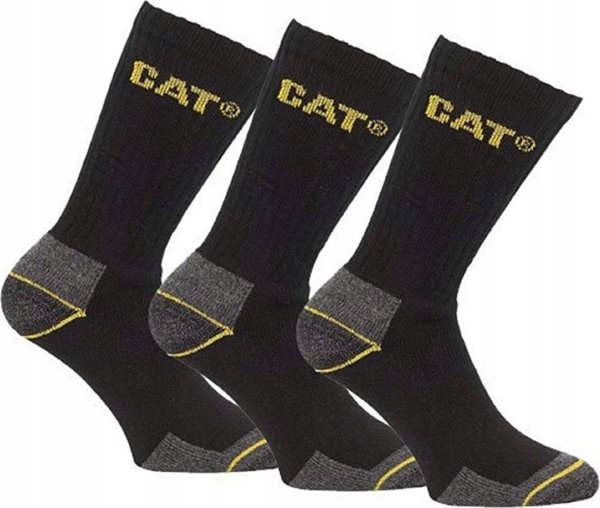 CAT Male socks CAT DYP393 black 41/45 3pr