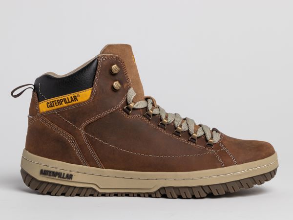 Caterpillar Ανδρικά Παπούτσια Apa Hi Καφέ Μέγεθος 46 (P711589)