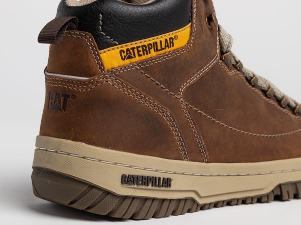 Caterpillar Ανδρικά Παπούτσια Apa Hi Καφέ Μέγεθος 46 (P711589)