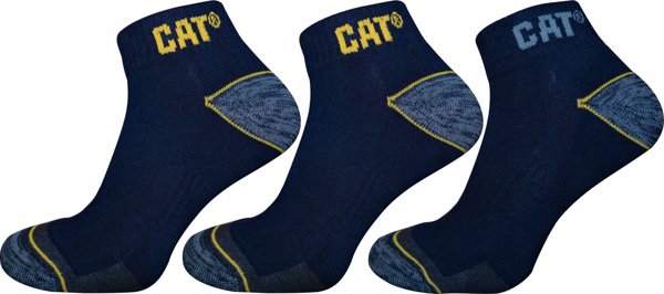 CAT Male socks CAT ZCM0570 gray 39/42 3pr