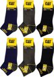 CAT Male socks CAT ZCM0570 gray 39/42 3pr