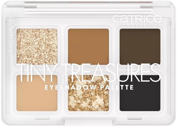 CATRICE_Tiny Treasures Eyeshadow Palette paleta cieni do powiek 010 Everyday Essentials 4,2g