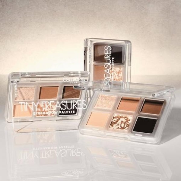 CATRICE_Tiny Treasures Eyeshadow Palette paleta cieni do powiek 010 Everyday Essentials 4,2g