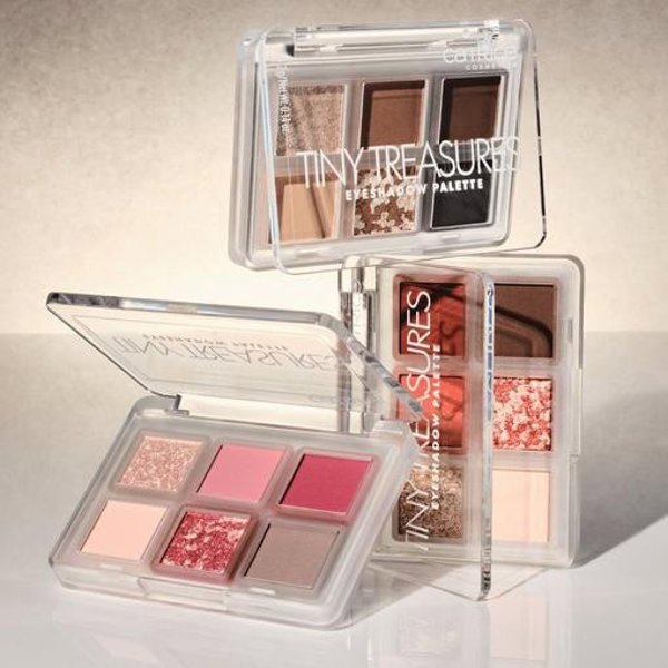 CATRICE_Tiny Treasures Eyeshadow Palette paleta cieni do powiek 010 Everyday Essentials 4,2g