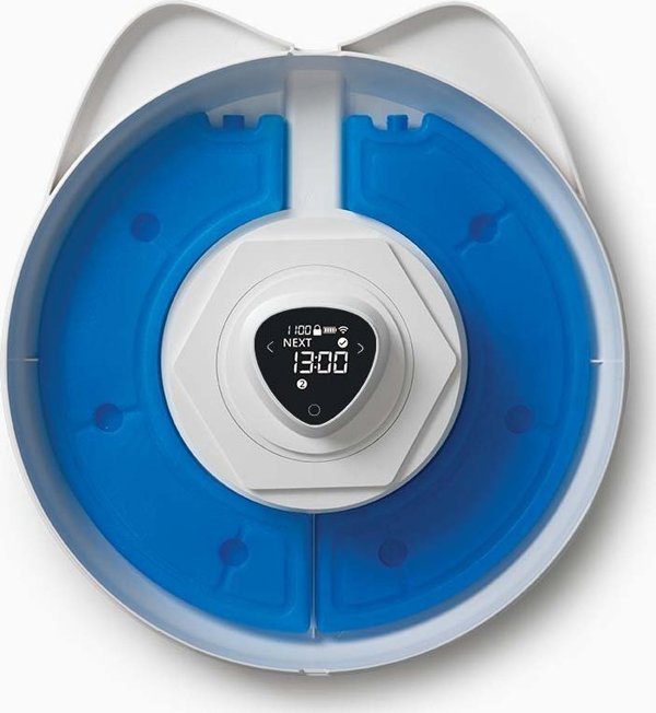 Catit Pixi Smart τροφοδότης 6 γευμάτων, αυτόματη τροφοδοσία, για γάτες, 32 × 34,5 × 9,2 cm 12314570 22517437544