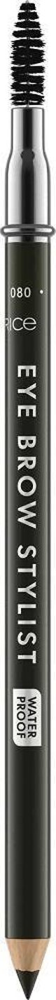Catrice Μολύβι Φρυδιών με Βουρτσάκι 080 Back To Black 1.4g