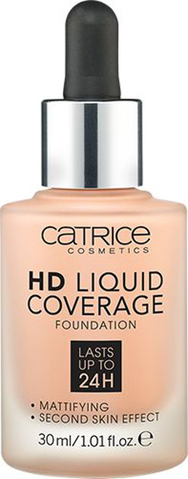 Catrice HD Υγρό Κάλυψης Υγρό foundation 020 Rose Beige 30ml 1132121 4250947598290