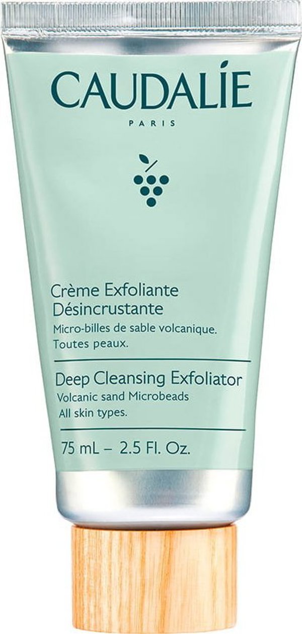Caudalie Deep Cleansing Exfoliator - Καθαριστική Κρέμα Προσώπου με Απολεπιστική Δράση 75ml