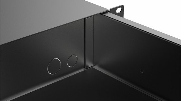 Συρτάρι Caymon CAYMON RD220/B για rack 19" 2U, μαύρη έκδοση