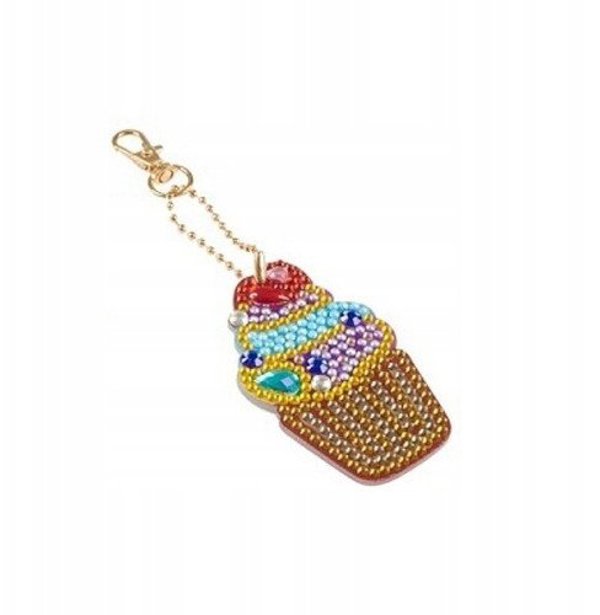 CCG diamentowy brelok babeczka 200009 75785