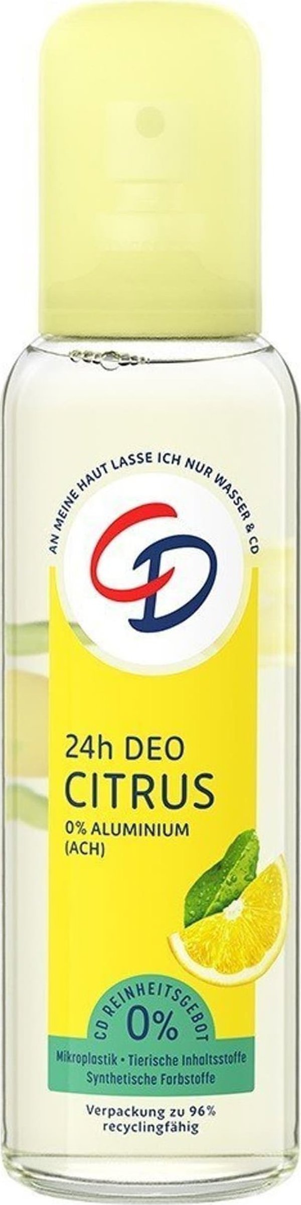 Αποσμητικό CD με ψεκαστήρα Citrus 24h 75ml