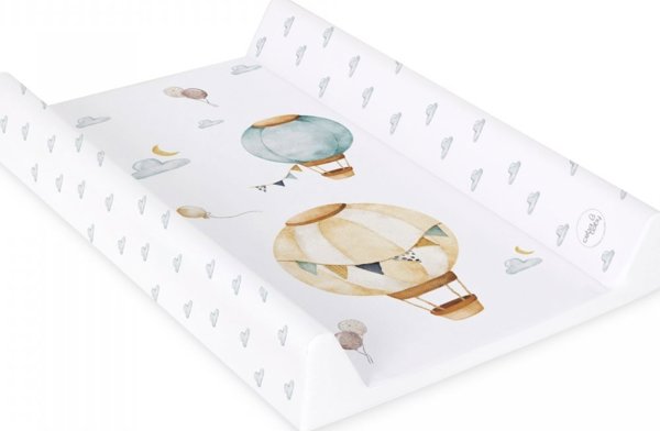 Ceba CEBA Hard changing pad, 50x70 cm, Basic Balloons, W-206-000-734