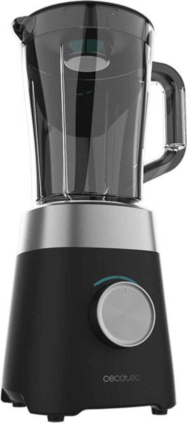 Cecotec Maišytuvas | Power Juodas Titanium 1300MAX B | Tabletop | 1300 W | Jar material Plastic | Jar capacity 1.5 L | Ice crushing | Juodas