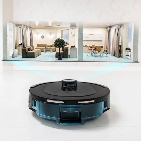 Cecotec Conga 8490 Ultimate Ultra Power Home Ρομποτική Σκούπα με Σύστημα Πλοήγησης Laser