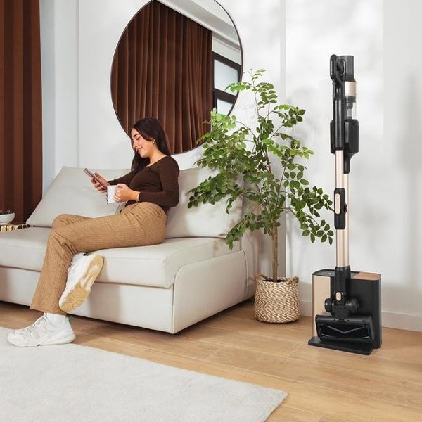 Cecotec Conga Rockstar 5500 Hurricane Station Flex Όρθια Ηλεκτρική Σκούπα με Σταθμό Καθαρισμού