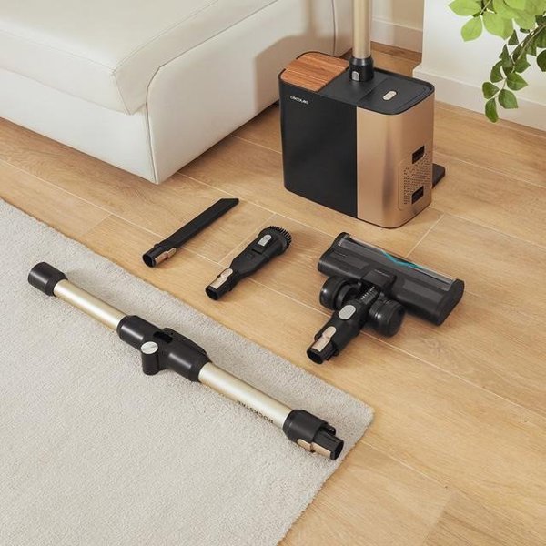 Cecotec Conga Rockstar 5500 Hurricane Station Flex Όρθια Ηλεκτρική Σκούπα με Σταθμό Καθαρισμού