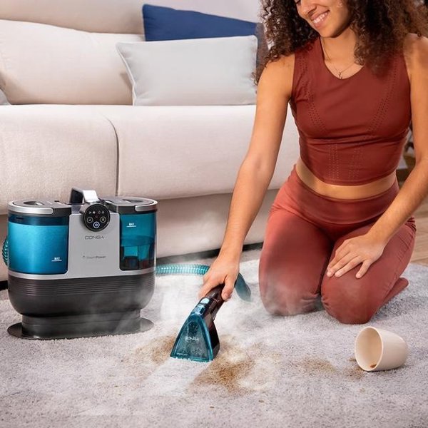 Cecotec Conga 7000 Carpet&Spot Clean Steam XXL - Ρομπότ Σκούπα Πλύσης