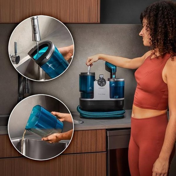 Cecotec Conga 7000 Carpet&Spot Clean Steam XXL - Ρομπότ Σκούπα Πλύσης
