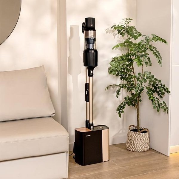 Cecotec Conga Rockstar 5500 Hurricane Station Pet Flex - Όρθια Ηλεκτρική Σκούπα με Σταθμό Καθαρισμού