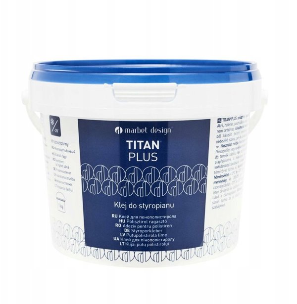 Κόλλα Οροφής Titan Plus Για Πολυστερίνη Και Διακοσμητικά Στοιχεία