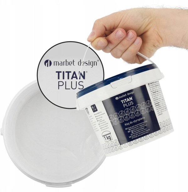 Κόλλα Οροφής Titan Plus Για Πολυστερίνη Και Διακοσμητικά Στοιχεία