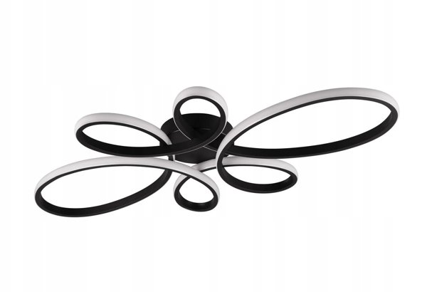 CEILING LED LIGHT FLY 83CM 3000K MATT BL