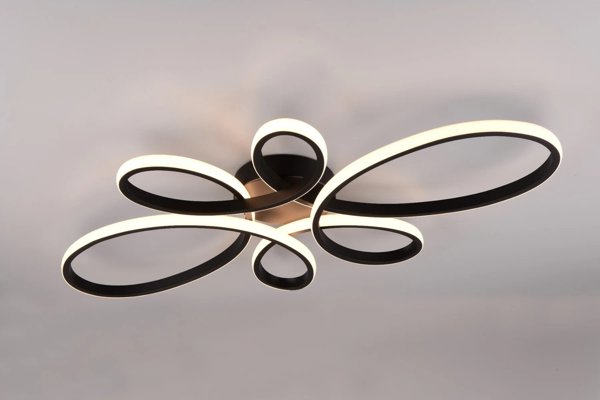 CEILING LED LIGHT FLY 83CM 3000K MATT BL