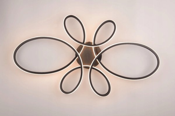 CEILING LED LIGHT FLY 83CM 3000K MATT BL
