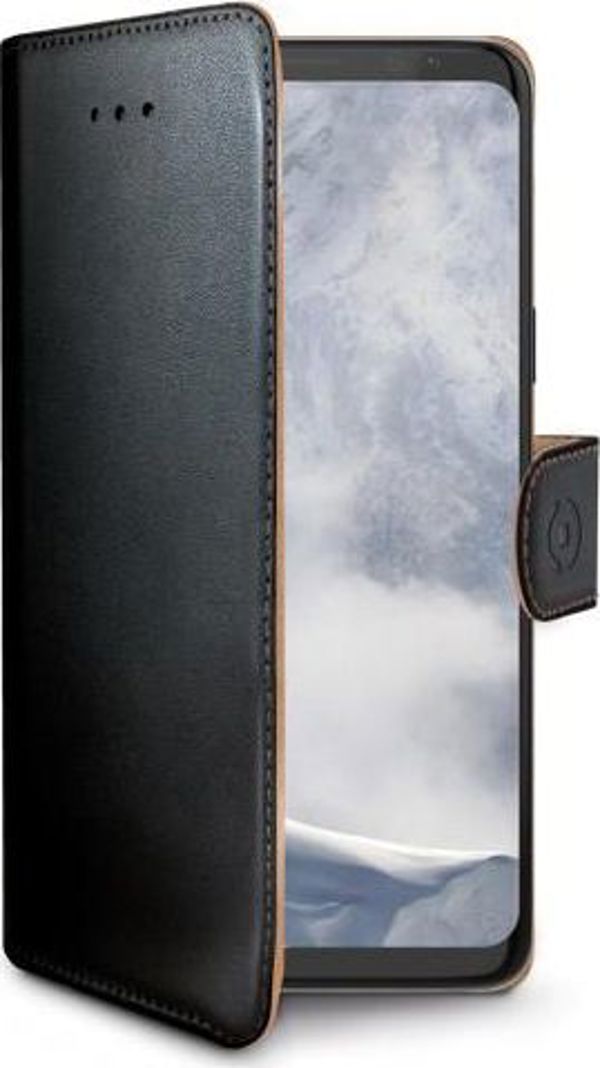 Celly Θήκη Wally για Samsung Galaxy S9+ μαύρη