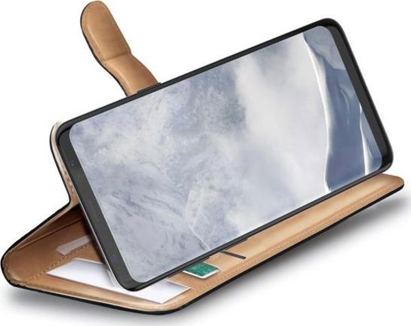 Celly Θήκη Wally για Samsung Galaxy S9+ μαύρη
