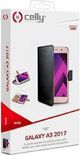 Θήκη Celly Wally για Samsung Galaxy A3 2017 μαύρη