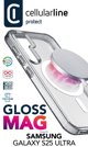 Θήκη κινητού τηλεφώνου Cellular Line 8018080491382 17,3 cm (6.8") Διαφανής