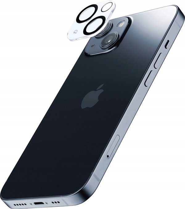 Προστασία Φακού Κάμερας Cellular Line Cellularline iPhone 15/ 15 Plus Διάφανο