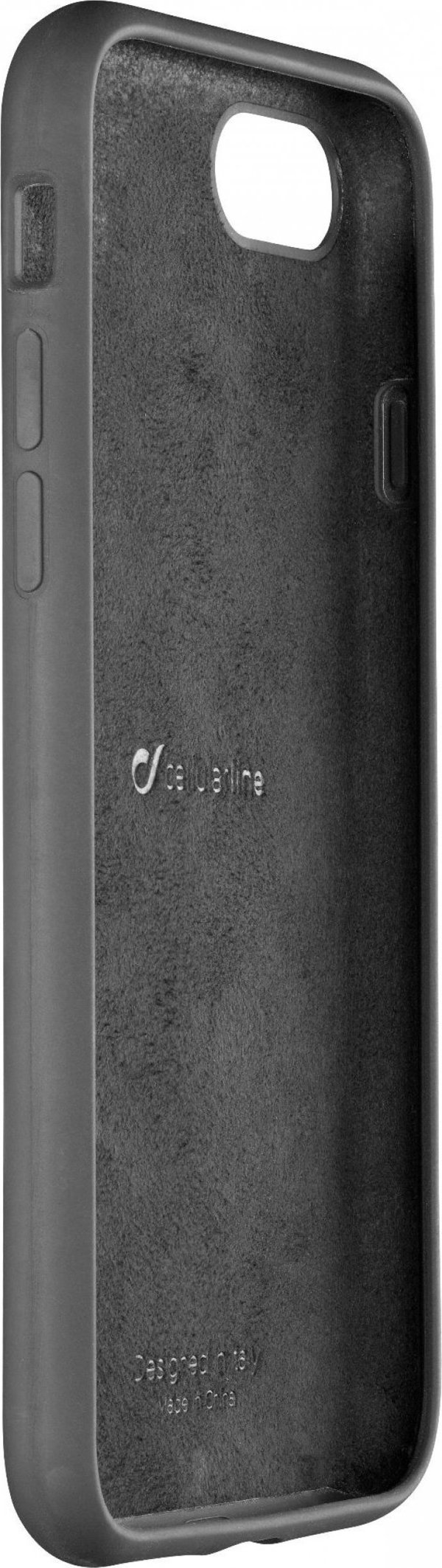 Θήκη Σιλικόνης SENSATION για iPhone 6/7/8/SE, Μαύρο από Cellular Line
