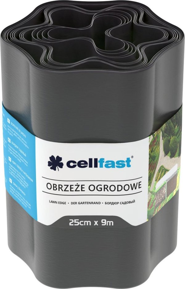 Cellfast Κήπος περίγραμμα 25cm x 9m Cellfast γραφίτης