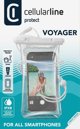Αδιάβροχη θήκη Cellular Line Cellularline Voyager universal Weiß