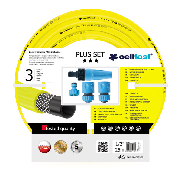 Σετ εκτοξευτήρα Cellfast PLUS 1/2" 25m 10-290
