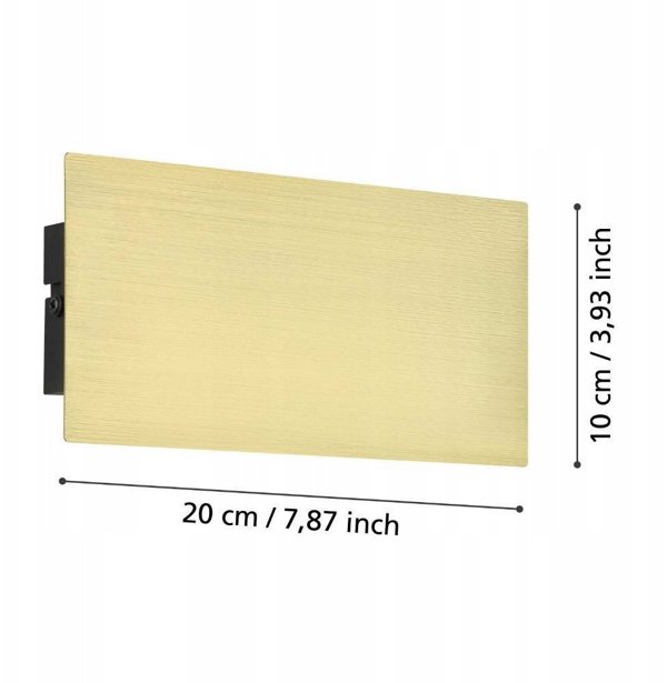 ΦΩΤΙΣΤΙΚΟ ΟΡΟΦΗΣ EGLO TALAMELLO LED 6W ΧΡΥΣΟ