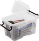 CEP Smartbox Κουτί Αποθήκευσης Γραφείου, 1.7L, Διαφανές, Πολυπροπυλένιο, 2 Κλιπ Ασφαλείας