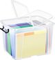 CEP Smartbox Δοχείο Αποθήκευσης, 40L, Διαφανές, από Οικολογικό Πολυπροπυλένιο με Κάλυμμα 2 Θέσεων