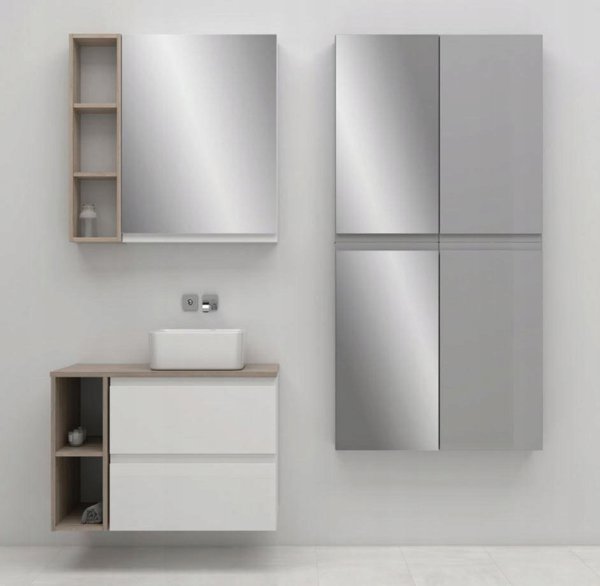 Cersanit S590-032 MIRROR CABINET MODUO 40 WHITE DSM // CER.MODUO-LUSTRZ-40-WHITE-DSM