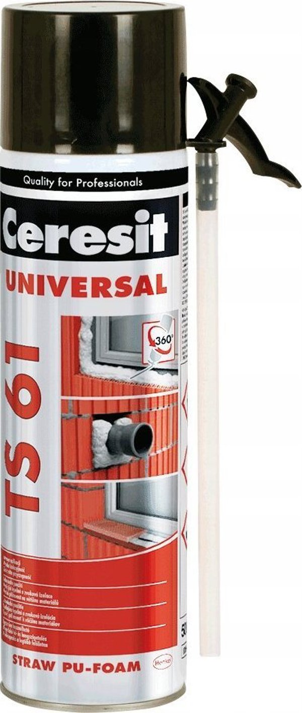 Ceresit TS61 Πολυουρεθανικός Αφρός Στεγανοποίησης 500ml - Μαλακή Μονωτική Ταινία