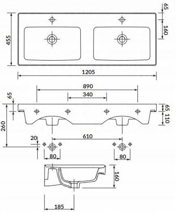 Cersanit S801-323 ΣΕΤ B284 CREA 120 ΛΕΥΚΟ ΣΥΝΑΡΜΟΛΟΓΗΜΕΝΟ (ΝΤΟΥΛΑΠΙ + ΝΙΠΤΗΡΑΣ) ΕΙΚΟΝΙΚΟ // CER.CREA-SET-120-ΛΕΥΚΟ